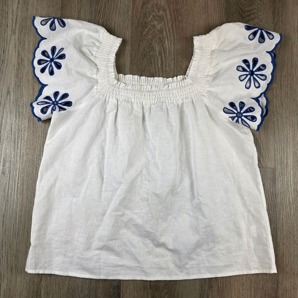 Fate Cotton/Linen Blend Top Size S